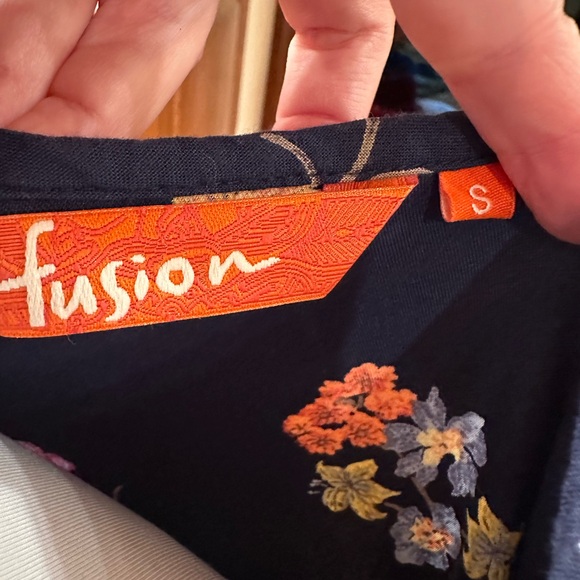 Fusion Floral Sleeve Dress S - Picture 2 of 8